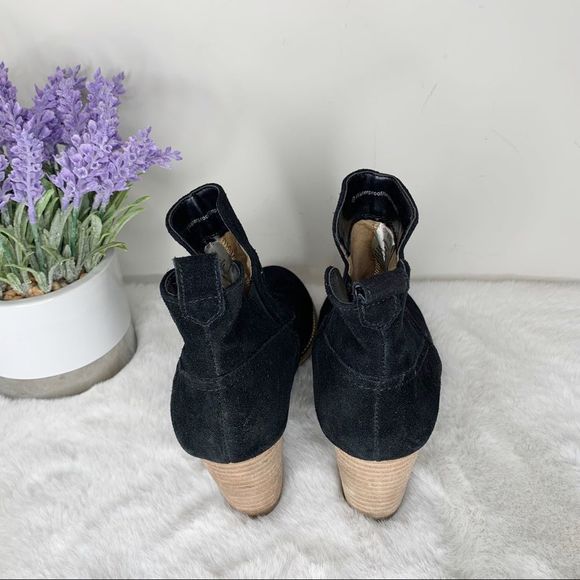 Blondo Booties Women’s 8.5 Irving Black Waterproof Wedge - Picture 5 of 10